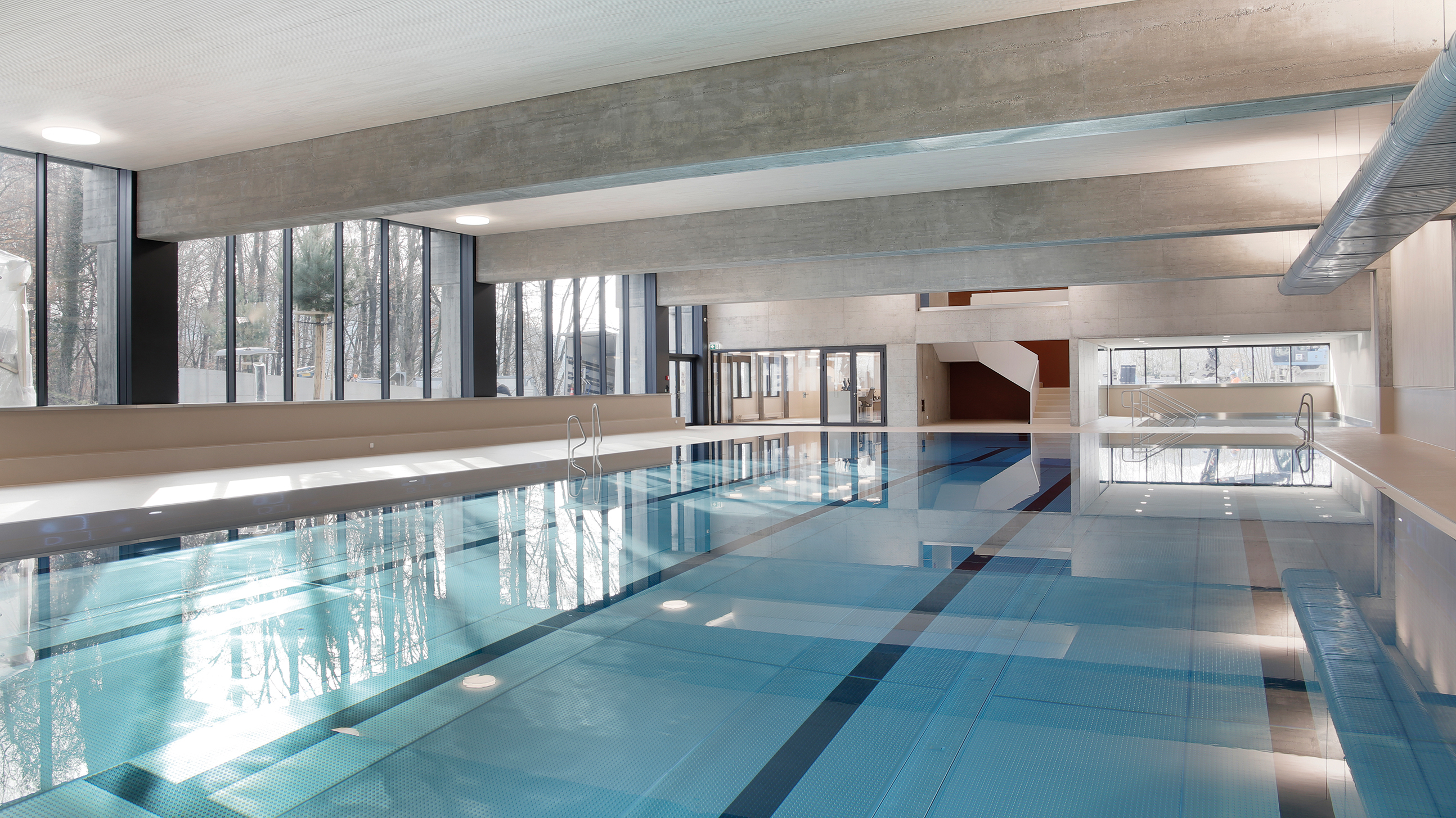 Olten Kantonsschule Hallenbad