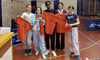 Tischtennis 7.-9. Klasse Mädchen - Siegerfoto alle Podestplätze