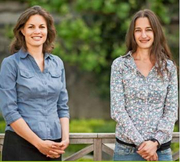 Elisa Domeniconi und Carmen Sagnin