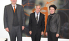 Bild 3 - vl Urs Brügger, VR-Mitglied Borregaard Schweiz AG; Landammann Walter Straumann; Volkswirtschaftsdirektorin Esther Gassler