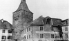 In Solothurn kamen erstaunlich gut erhaltene Mauerreste des 1877 abgebrochenen Berntors zum Vorschein.
Foto: C. Rust, Solothurn.