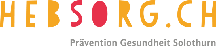 Logo Hebsorg Logo von Hebsorg mit Inschrift: Prävention Gesundheit Solothurn
