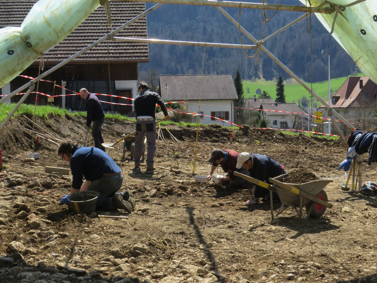 Tag der offenen Grabung in Erschwil Tag der offenen Grabung in Erschwil - Bild 2