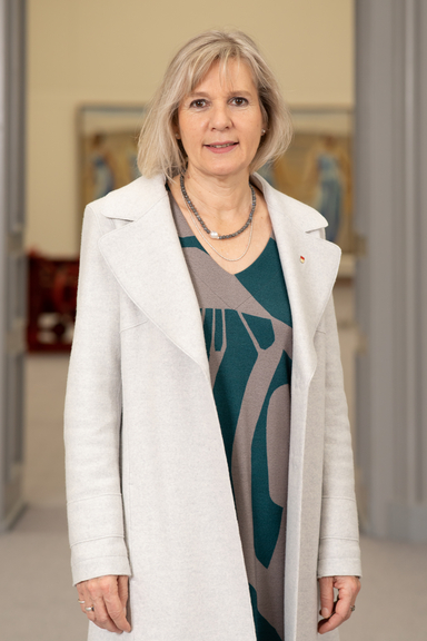 Regierungsrätin Brigit Wyss (Grüne) RR Brigitte Wyss, Vorsteherin Volkswirtschaftsdepartement