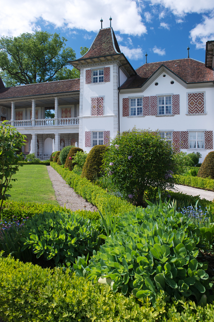 Garten des Schloss Waldegg Garten des Schloss Waldegg im Mai 2019