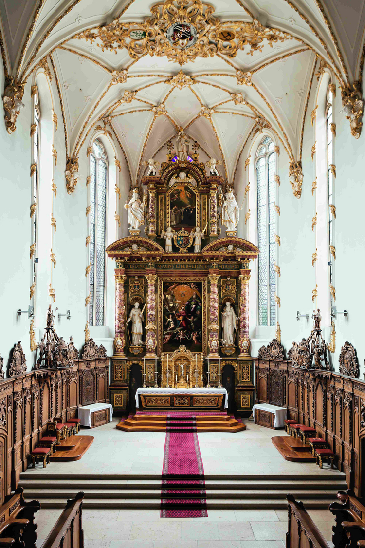 Innenraum der Klosterkirche Innenraum der Klosterkirche