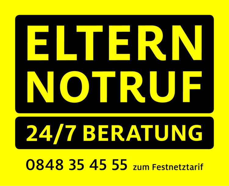 Telefonnummer 0848 35 45 55 und 24 Stunden Beratung und Hilfe