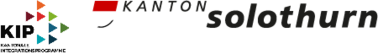 Logos KIP und Kanton Solothurn