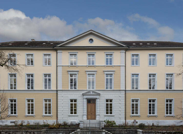 Solothurn Fassade Ambassadorenhof Die Nordfassade des Ambassadorenhofs in Solothurn.