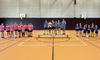 Unihockey Mädchen 5.-6. Klasse - Siegerfoto alle Podestplätze
