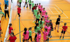 Foto Unihockey Abklatschen Spielende