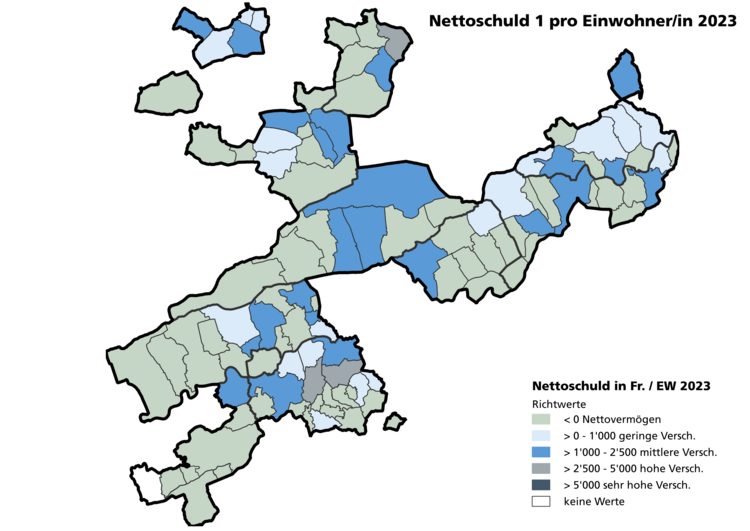 Nettoschuld 1 2023