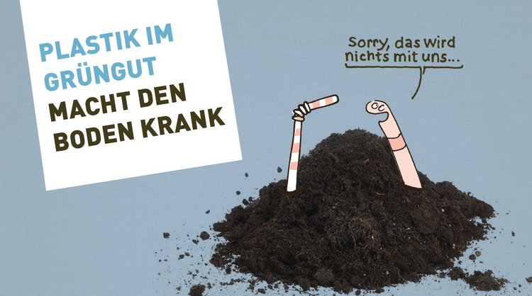 Sauberes Grüngut