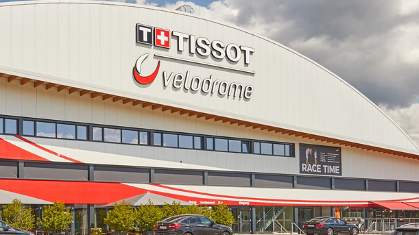 Im Tissot Velodrome eine Runde drehen