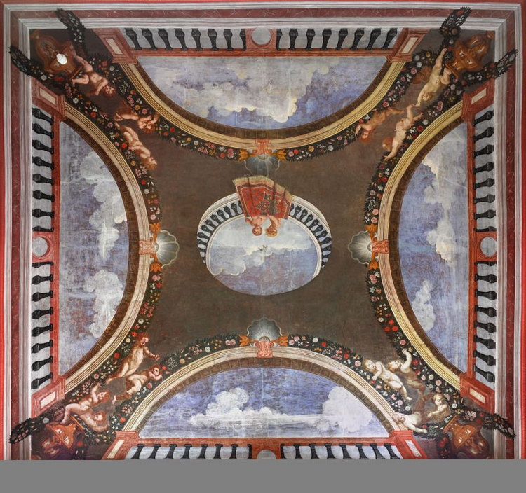Deckengemälde Schloss Waldegg Deckengemälde Schloss Waldegg