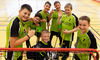 Foto Unihockey Gruppenbild mit Goali