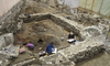 Foto der archäologischen Ausgrabung an der Baslerstrasse 15 in Olten