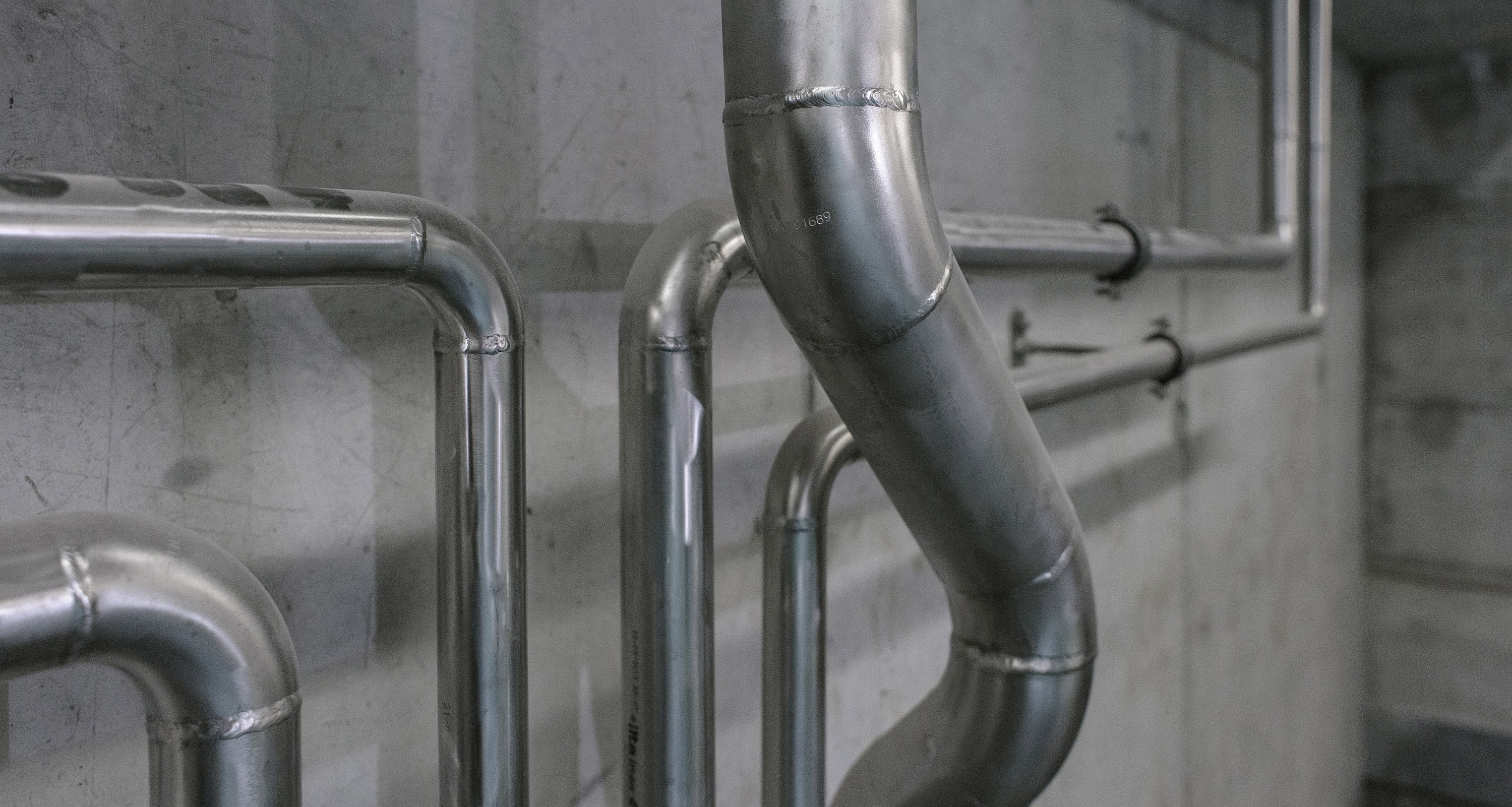 Rostfreie Rohrleitungsinfrastruktur