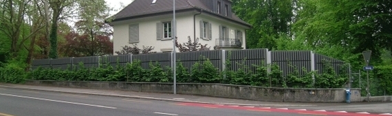 Lärmschutzwand in Olten