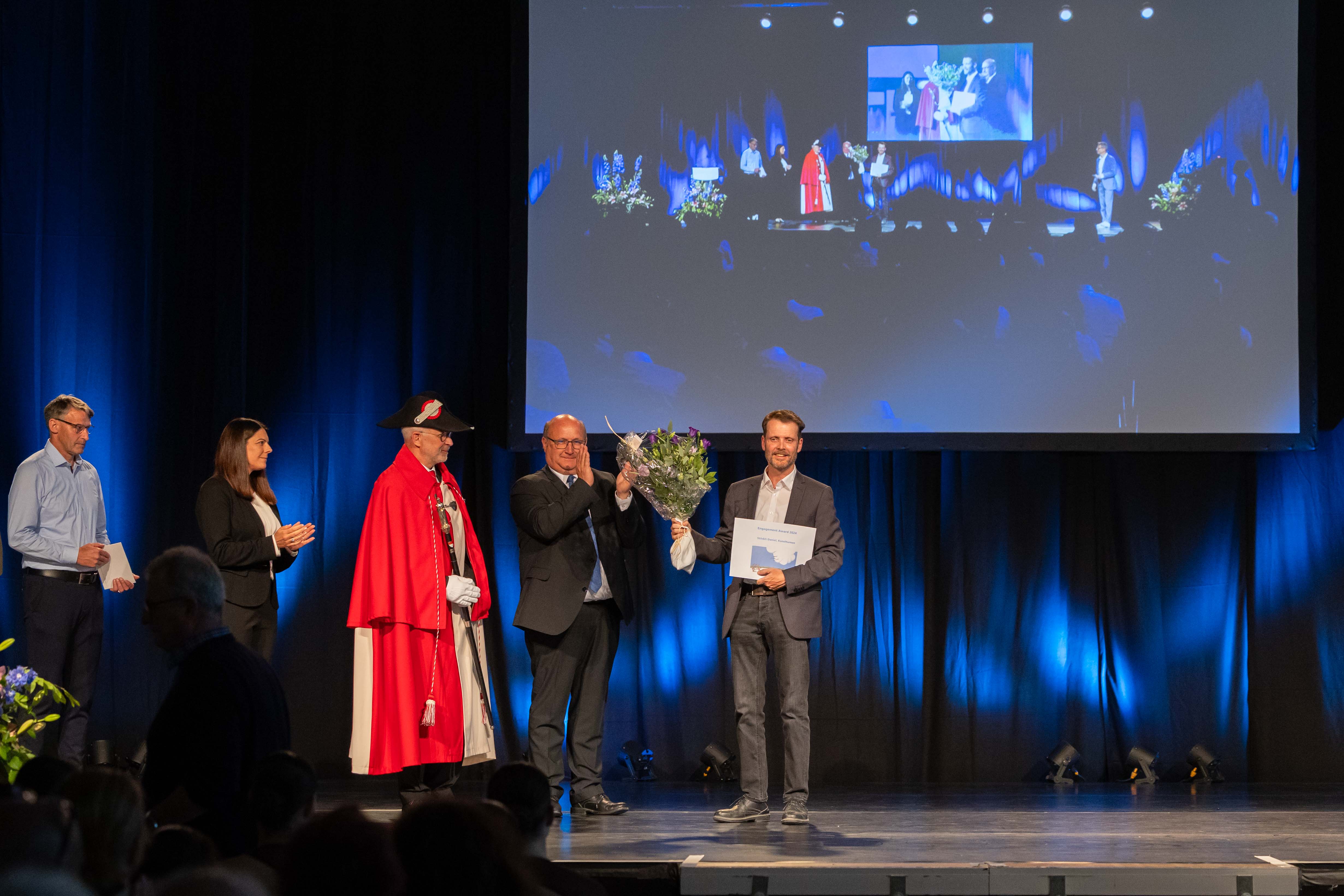 Foto Preisübergabe Daniel Stöckli