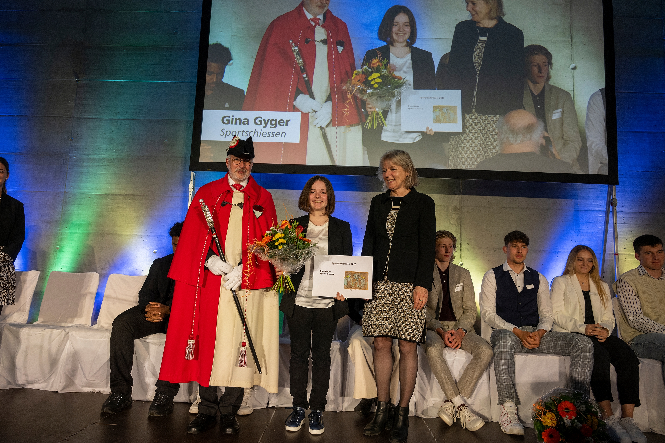 Fotos von der Sportpreisübergabe