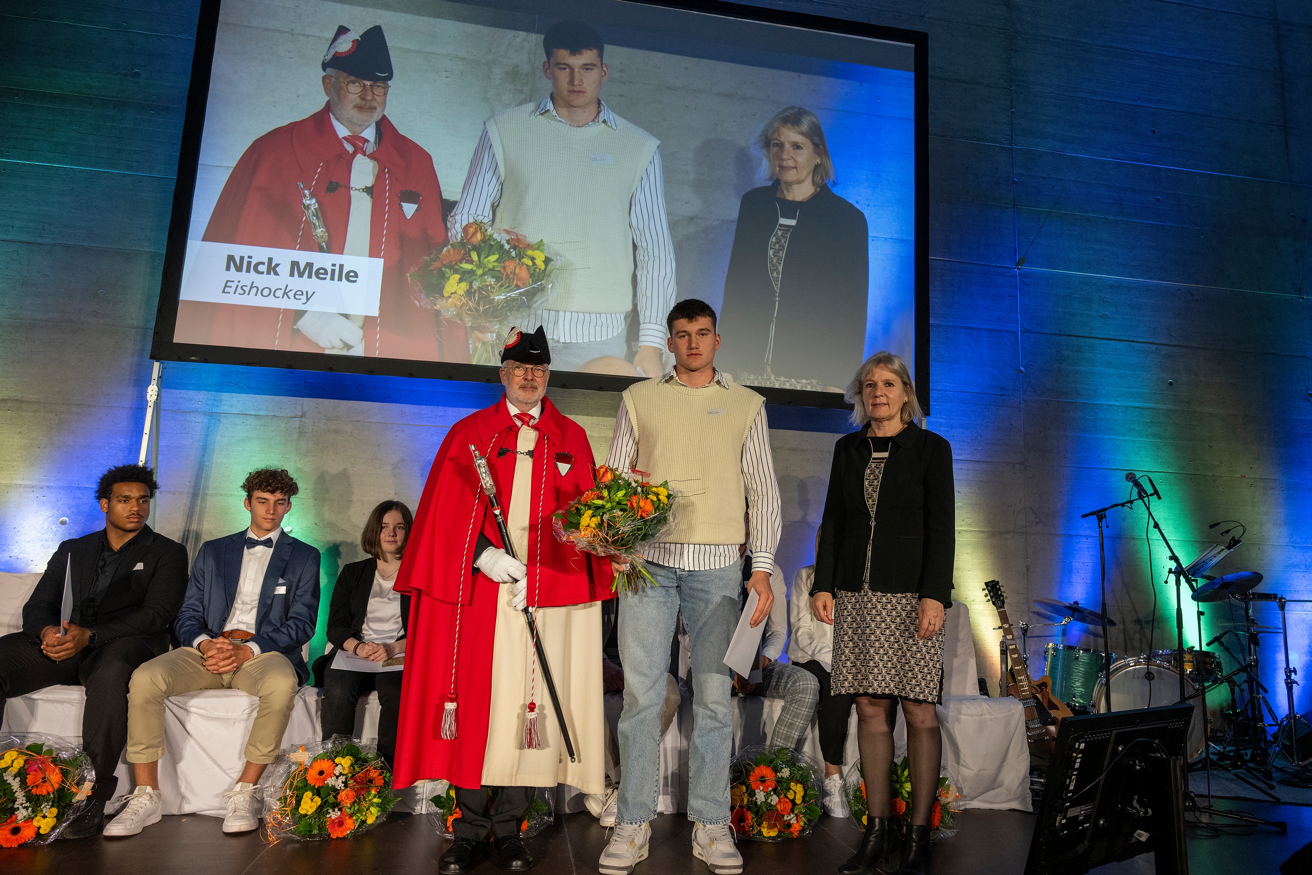 Fotos von der Sportpreisübergabe