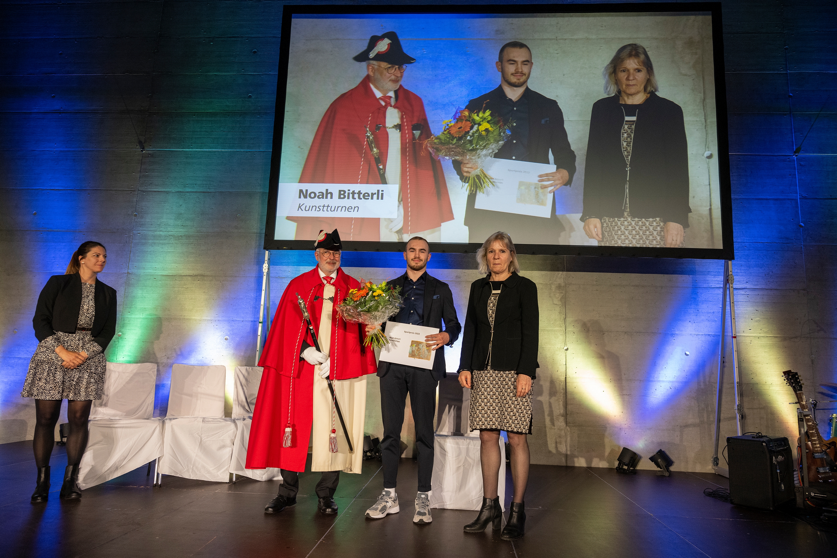 Fotos von der Sportpreisübergabe