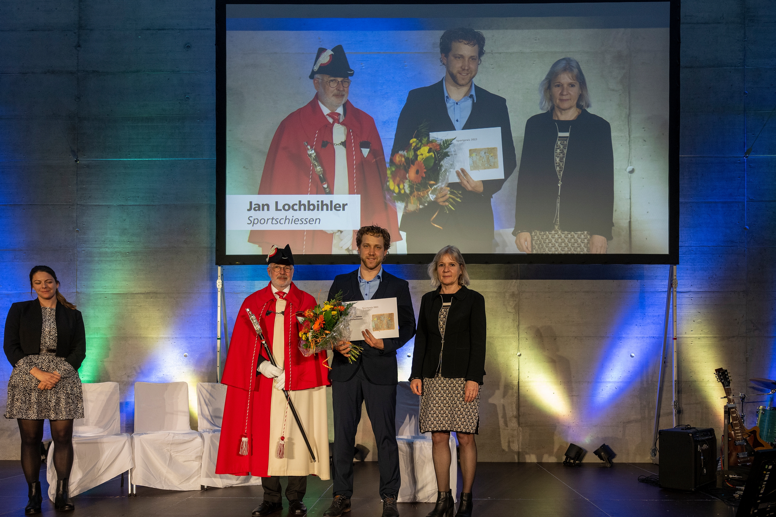 Fotos von der Sportpreisübergabe