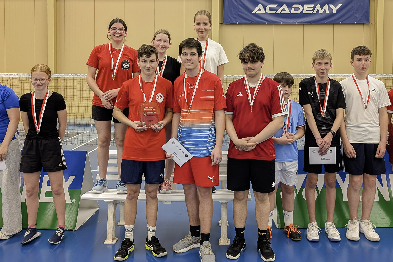 Badminton mixed 7.-9. Klasse - Gold - Kreisschule Wasseramt Ost 1