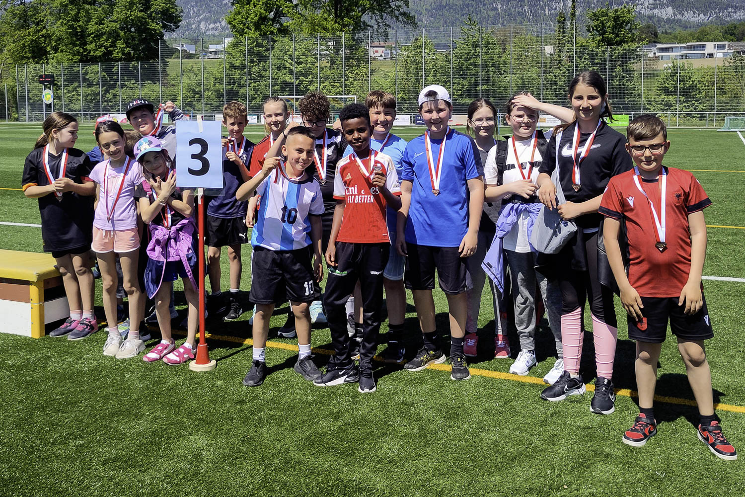 Brennball mixed 3.-4. Klasse - Bronze - Schule Egerkingen 2