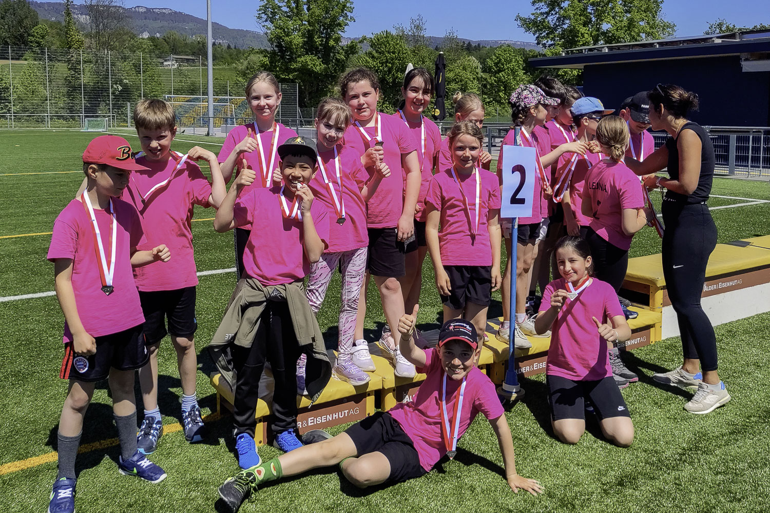 Brennball mixed 3.-4. Klasse - Silber - Schule Laupersdorf