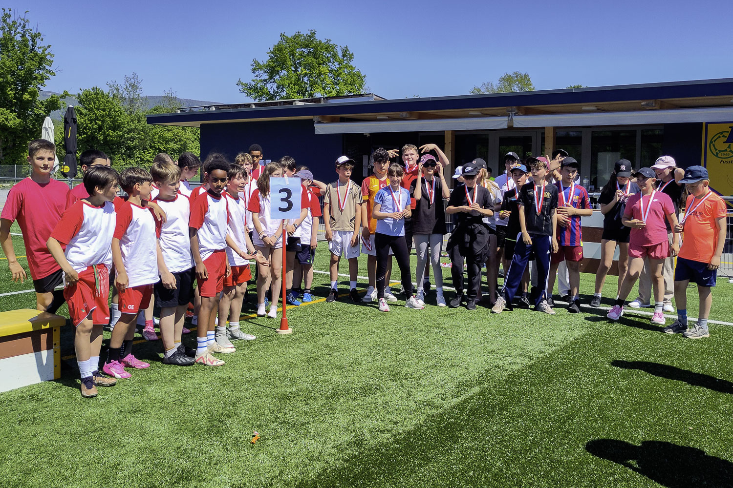 Brennball mixed 5.-6. Klasse - Bronze - Schule Biberist Mühlematt 6a