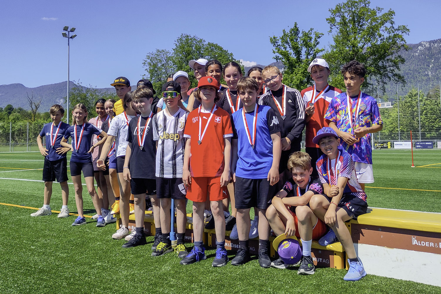 Brennball mixed 5.-6. Klasse - Silber - Schule Bettlach 6a