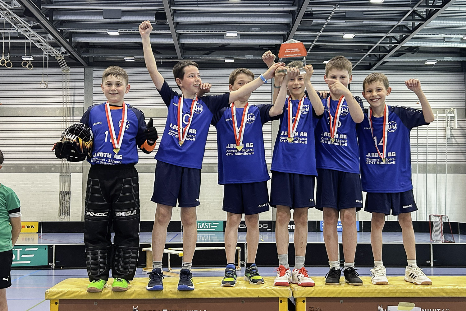 Unihockey 3.-4. Klasse Knaben - Gold - Schule Mümliswil-Ramiswil 1