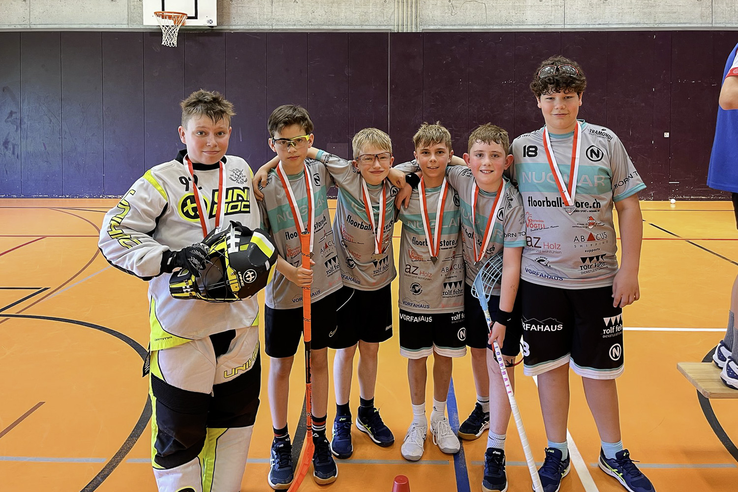 Unihockey Knaben 5.-6. Klasse - Silber - Primarstufe Dorneckberg 2