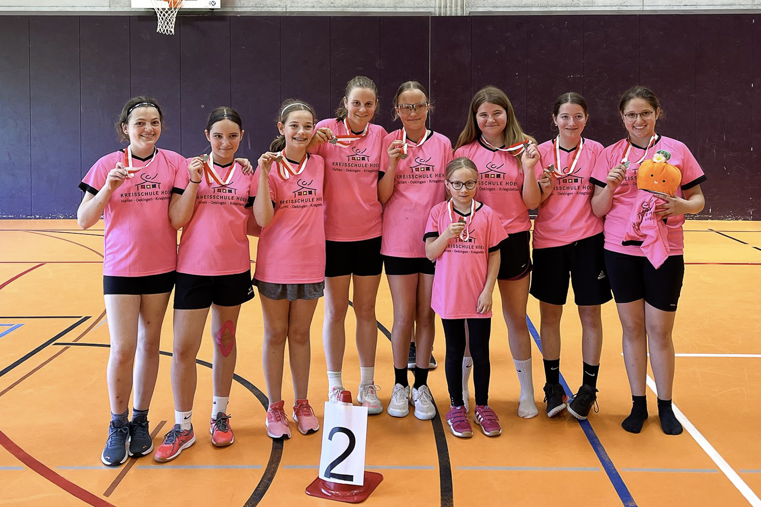 Unihockey Mädchen 5.-6. Klasse - Silber - Kreisschule HOEK 1