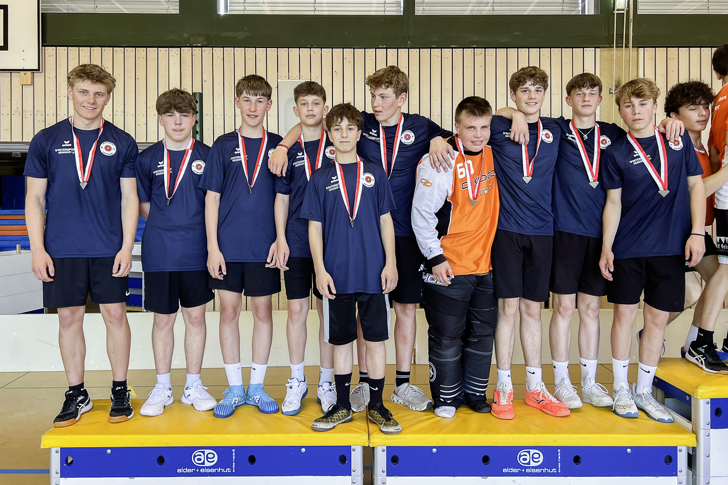 Unihockey Knaben 7.-9. Klasse - Silber - Schulverband Bucheggberg 1