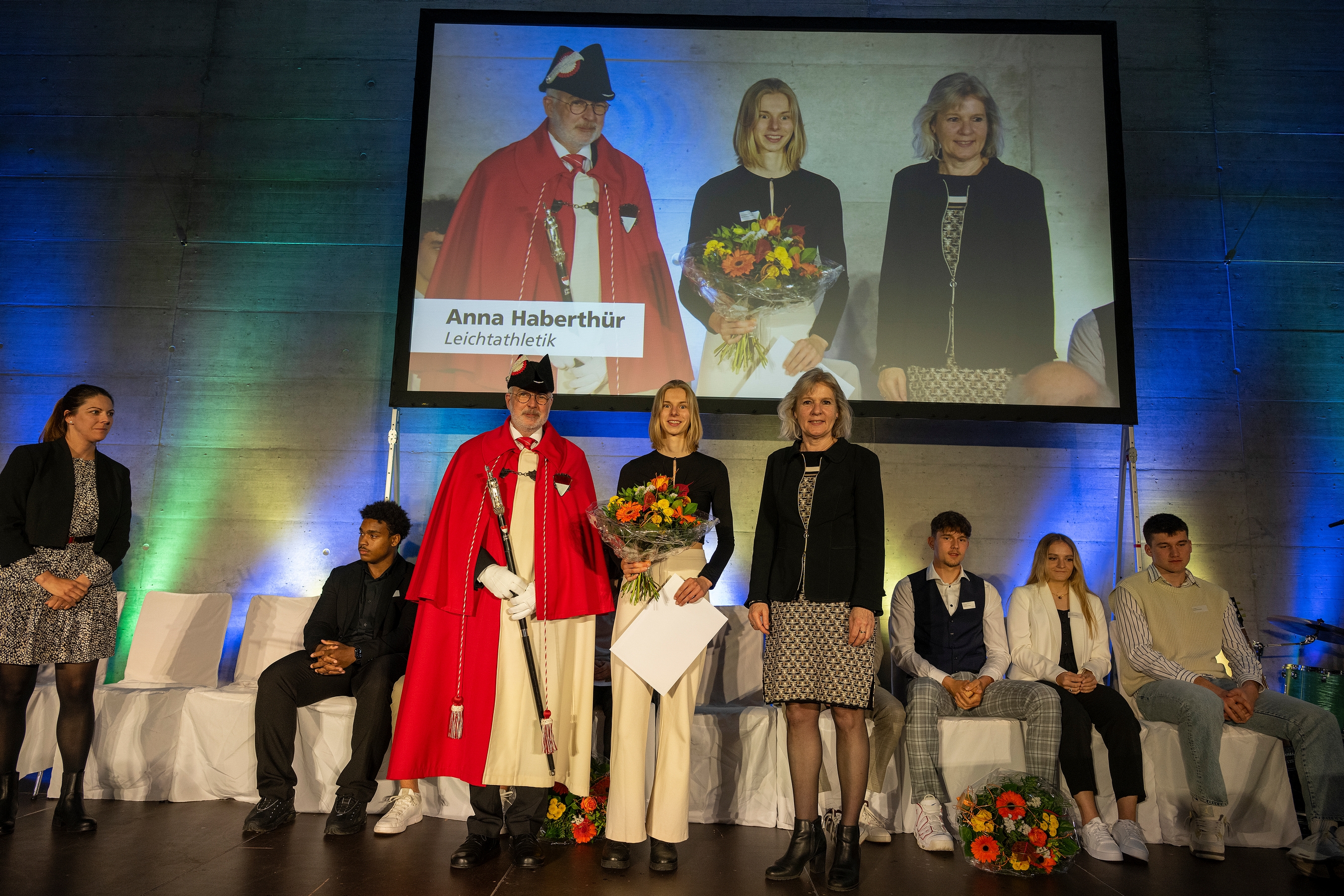 Fotos von der Sportpreisübergabe