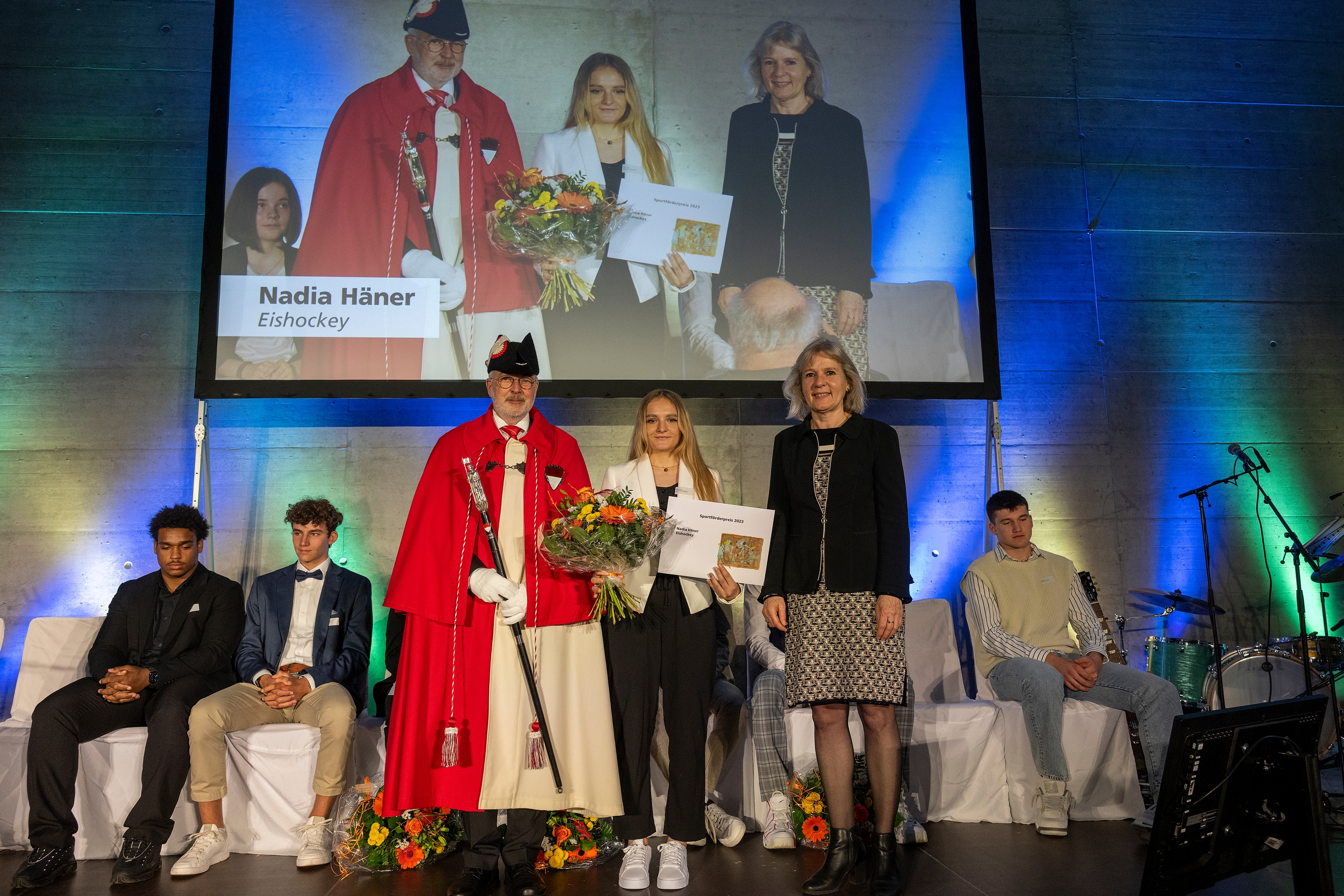 Fotos von der Sportpreisübergabe