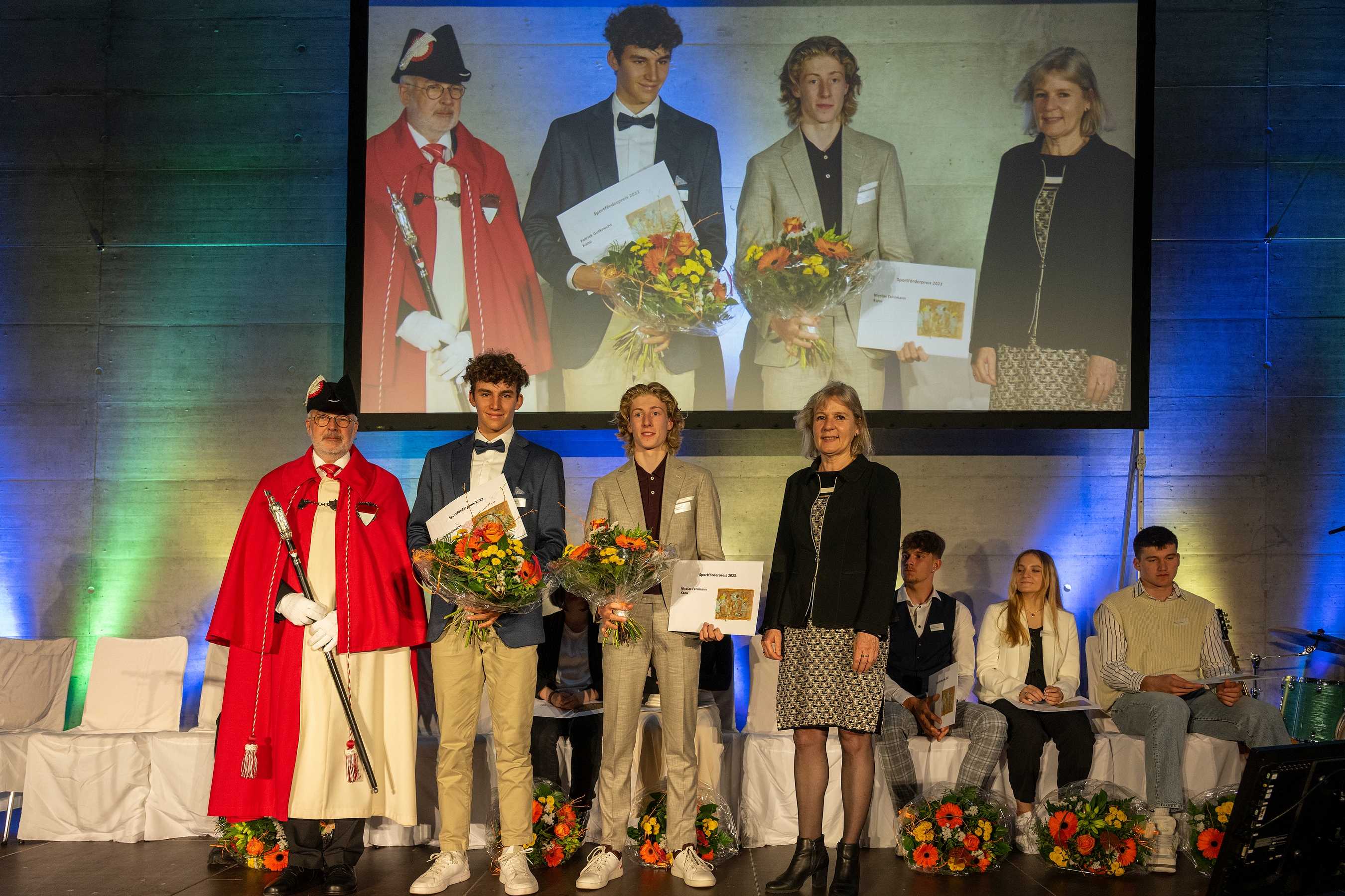 Fotos von der Sportpreisübergabe