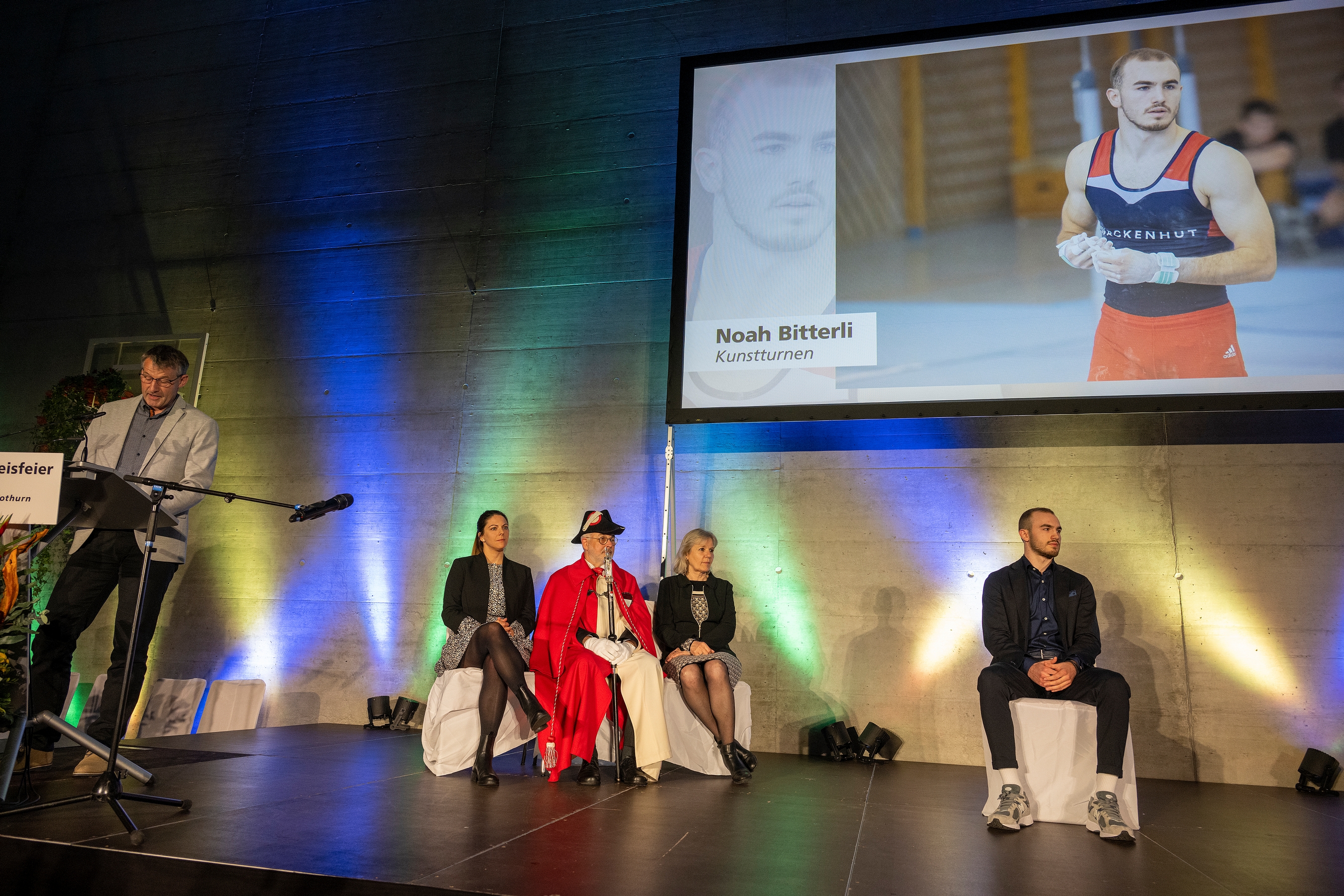 Fotos von der Sportpreisübergabe