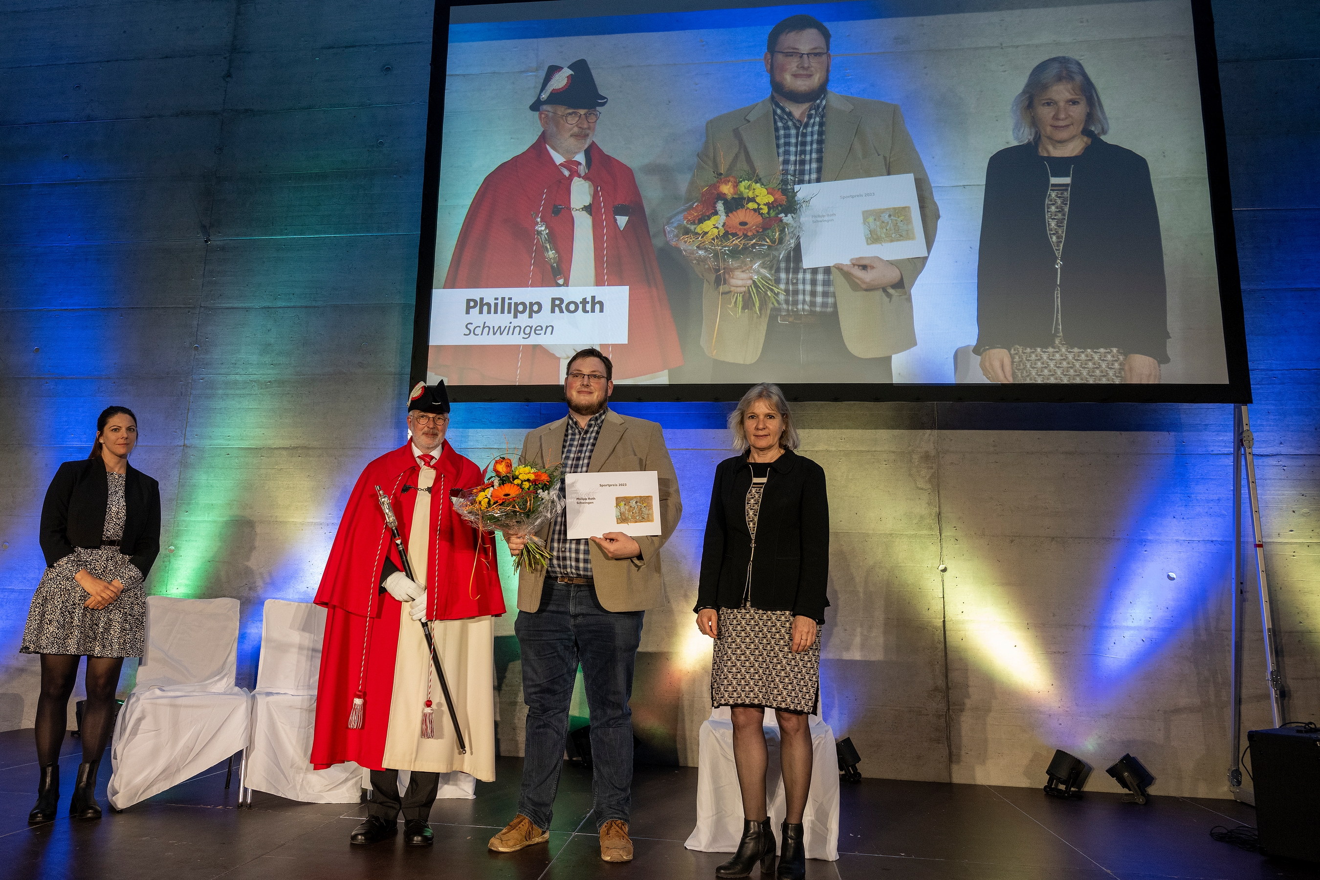 Fotos von der Sportpreisübergabe