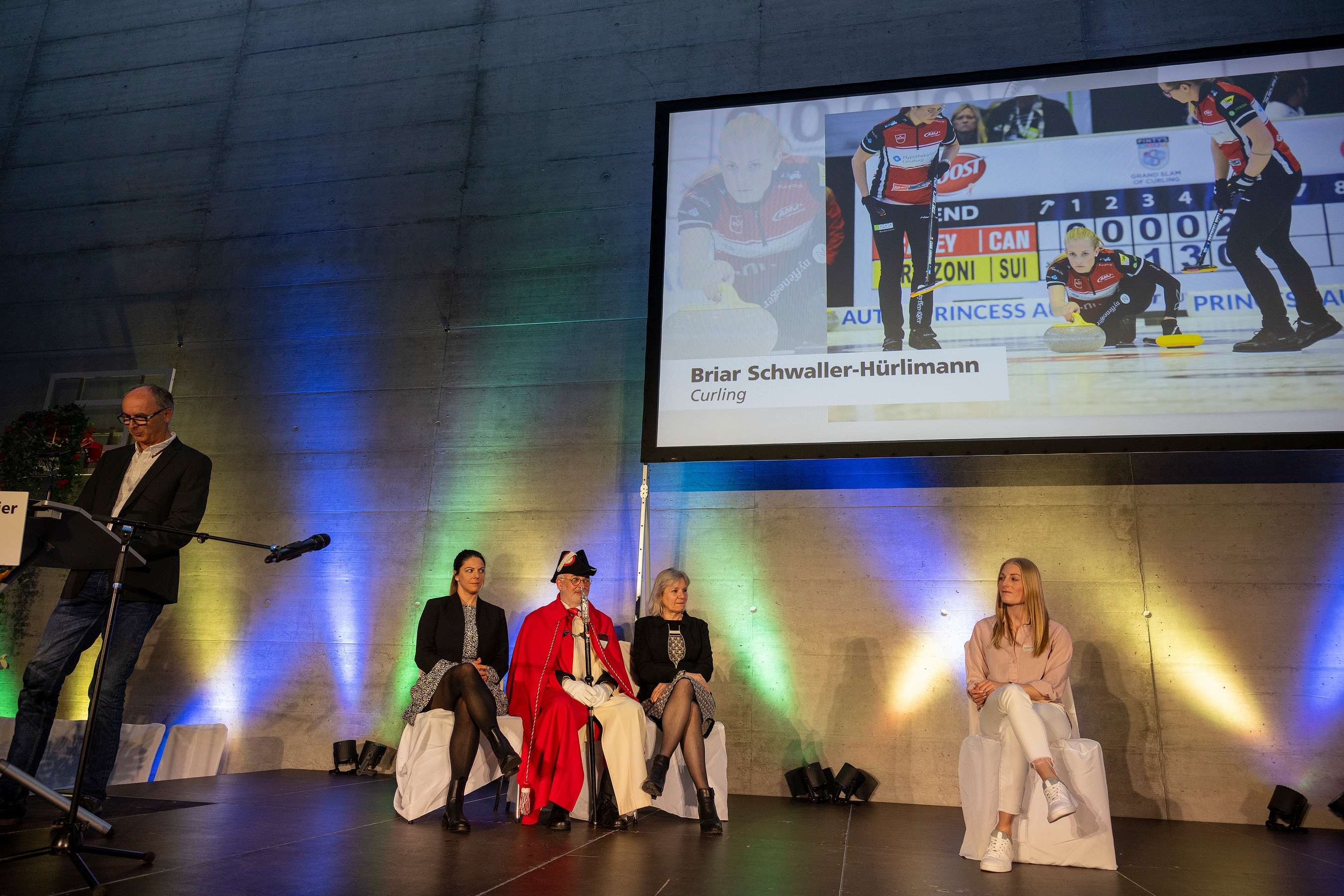 Fotos von der Sportpreisübergabe