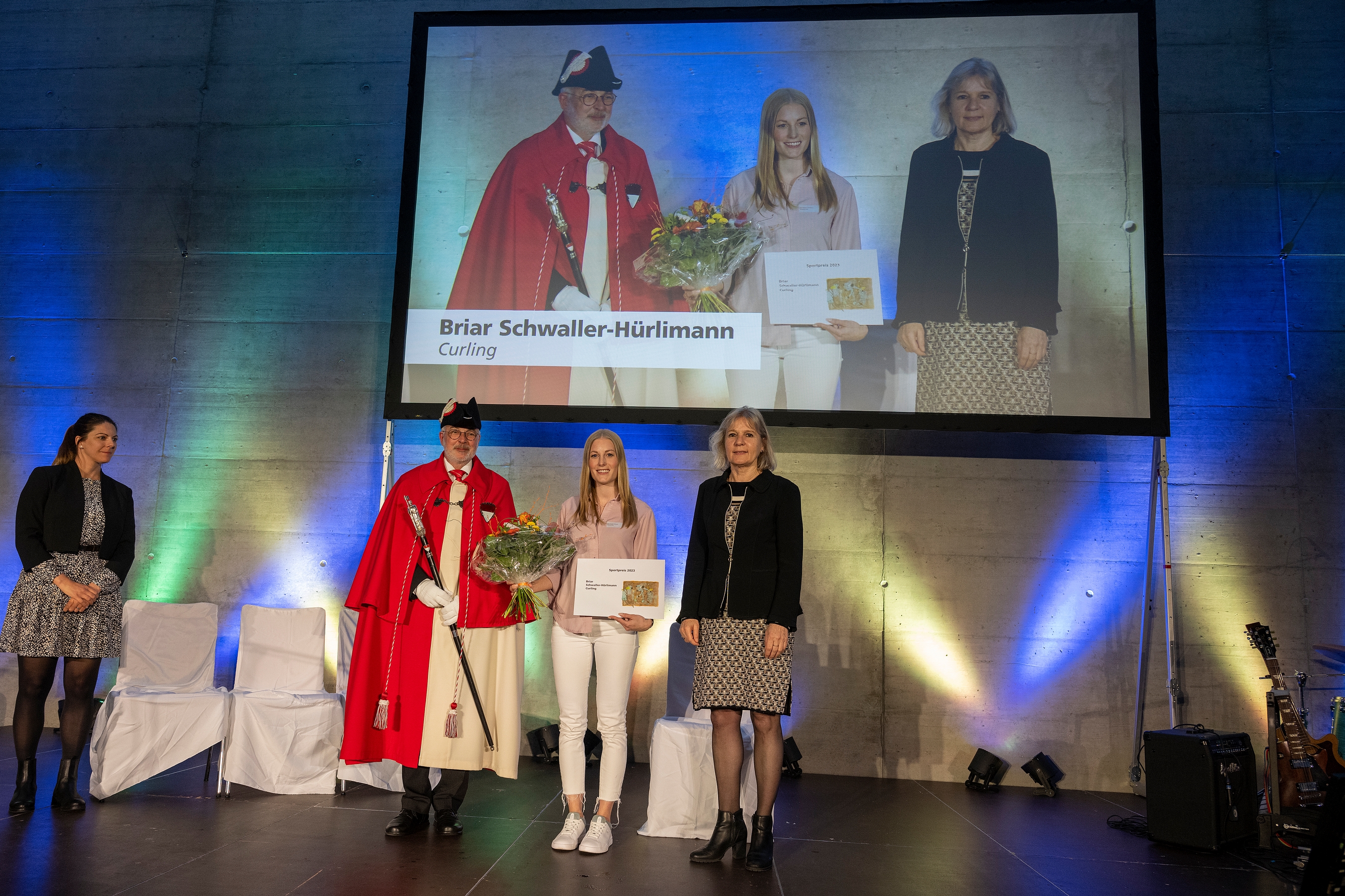 Fotos von der Sportpreisübergabe