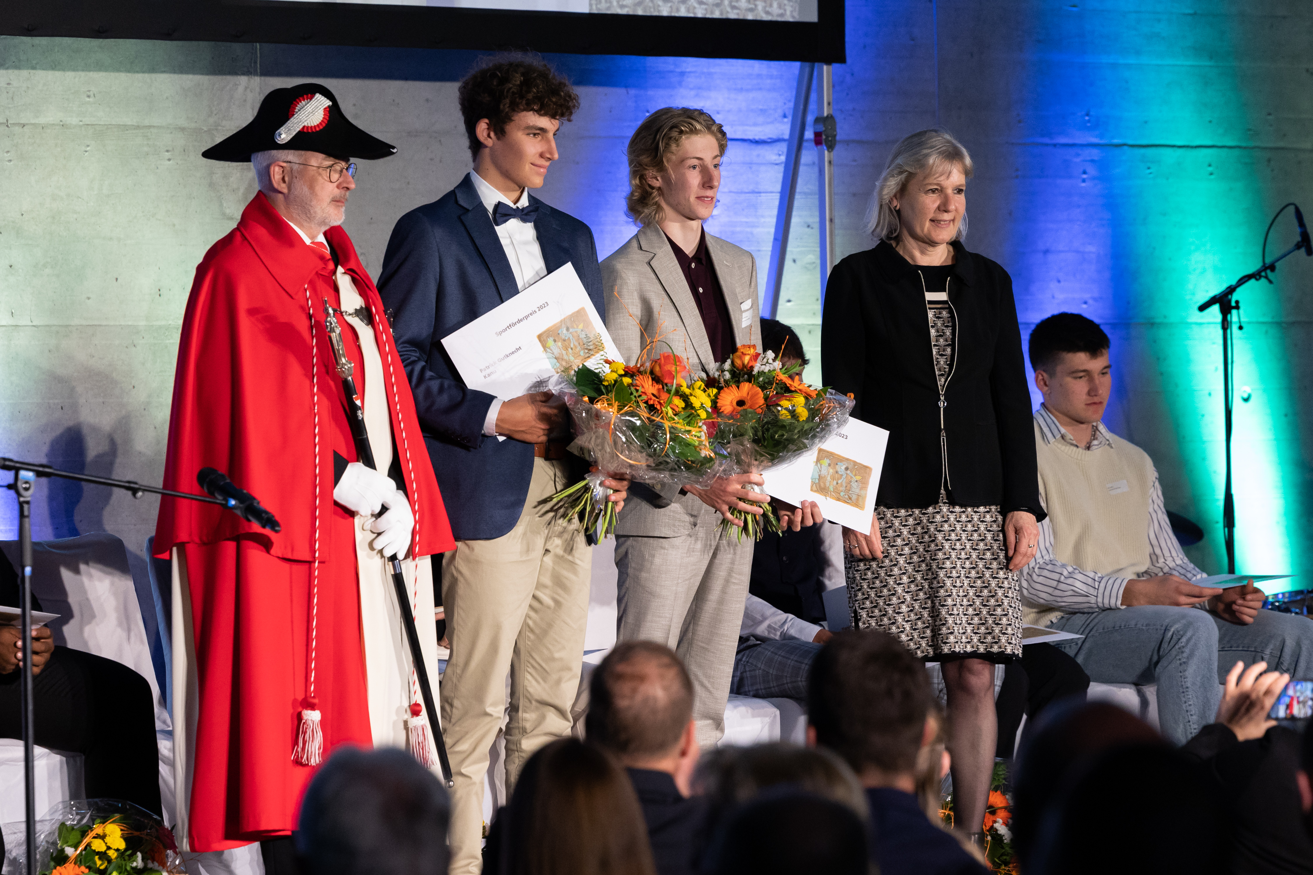 Fotos von der Sportpreisübergabe