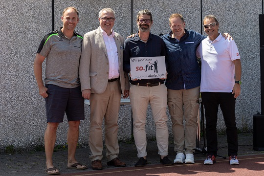 Gesamtbild Regierungsrat Dr. Remo Ankli und Geschäftsleitung ZKSK