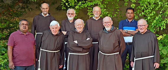 Gemeinschaft Kapuzinerkloster Olten Gruppenbild