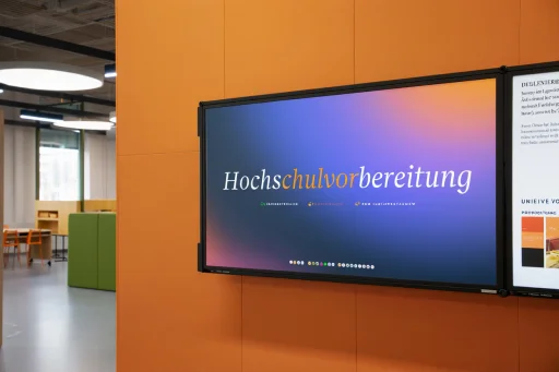 Bild mit Text und Link zu Informationen der Hochschulvorbereitung