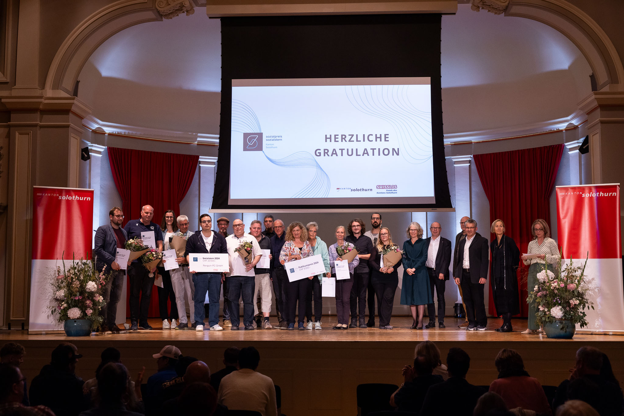 Gruppenbild der Gewinnerinnen 2024