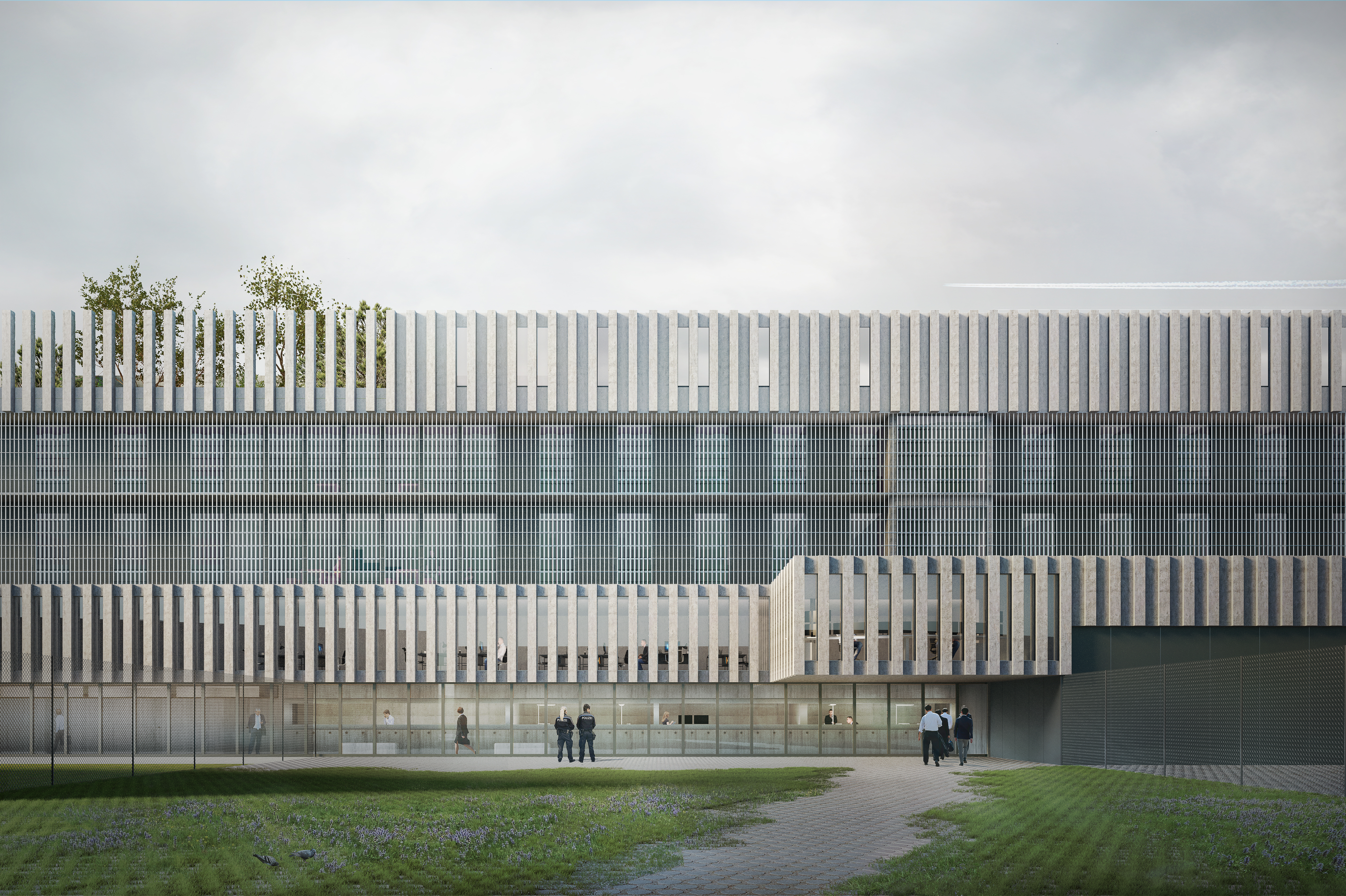 Visualisierung Neubau Zentralgefängnis